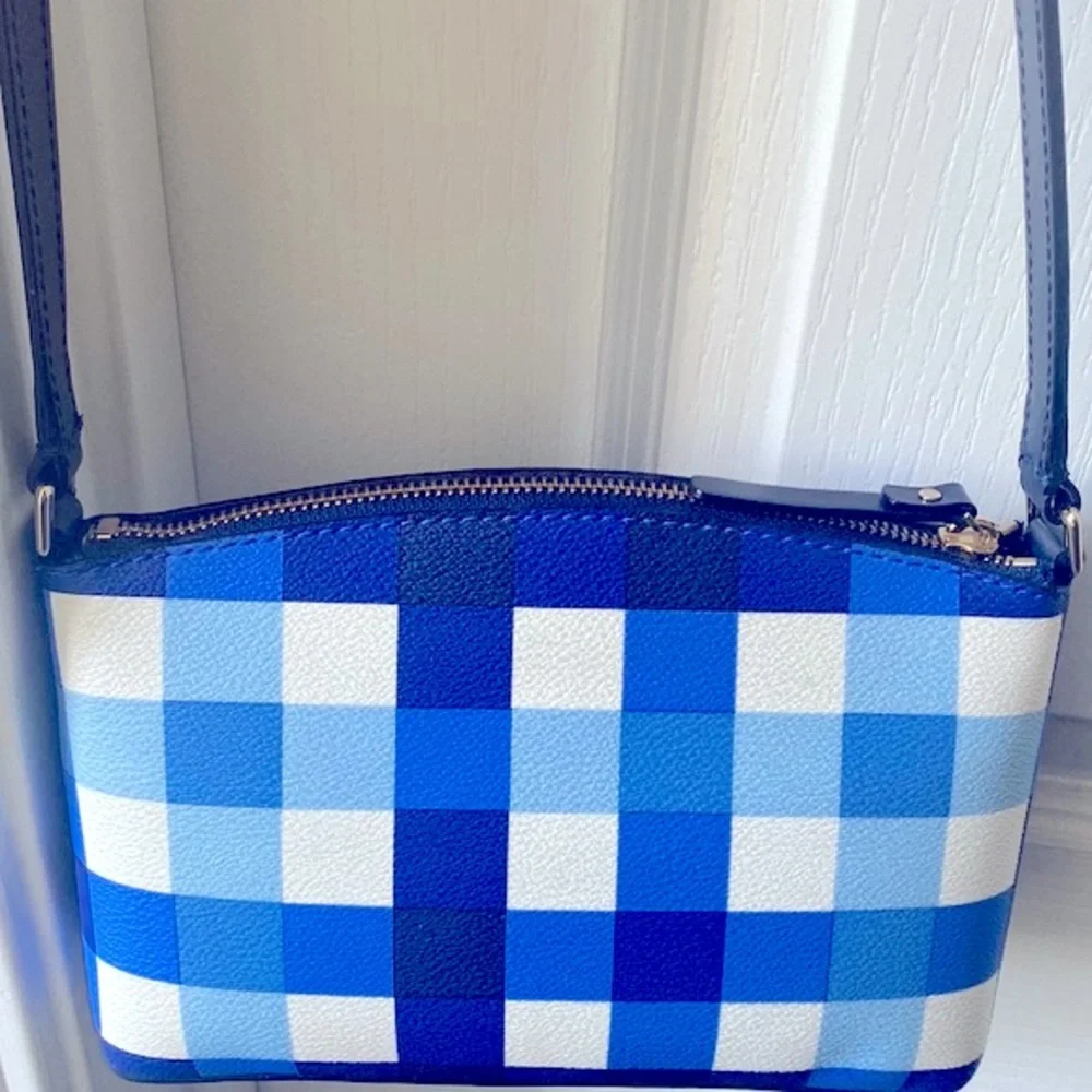 ♠️ kate spade ♠️Millie Crossbody Pacific Gingham print grovestreet